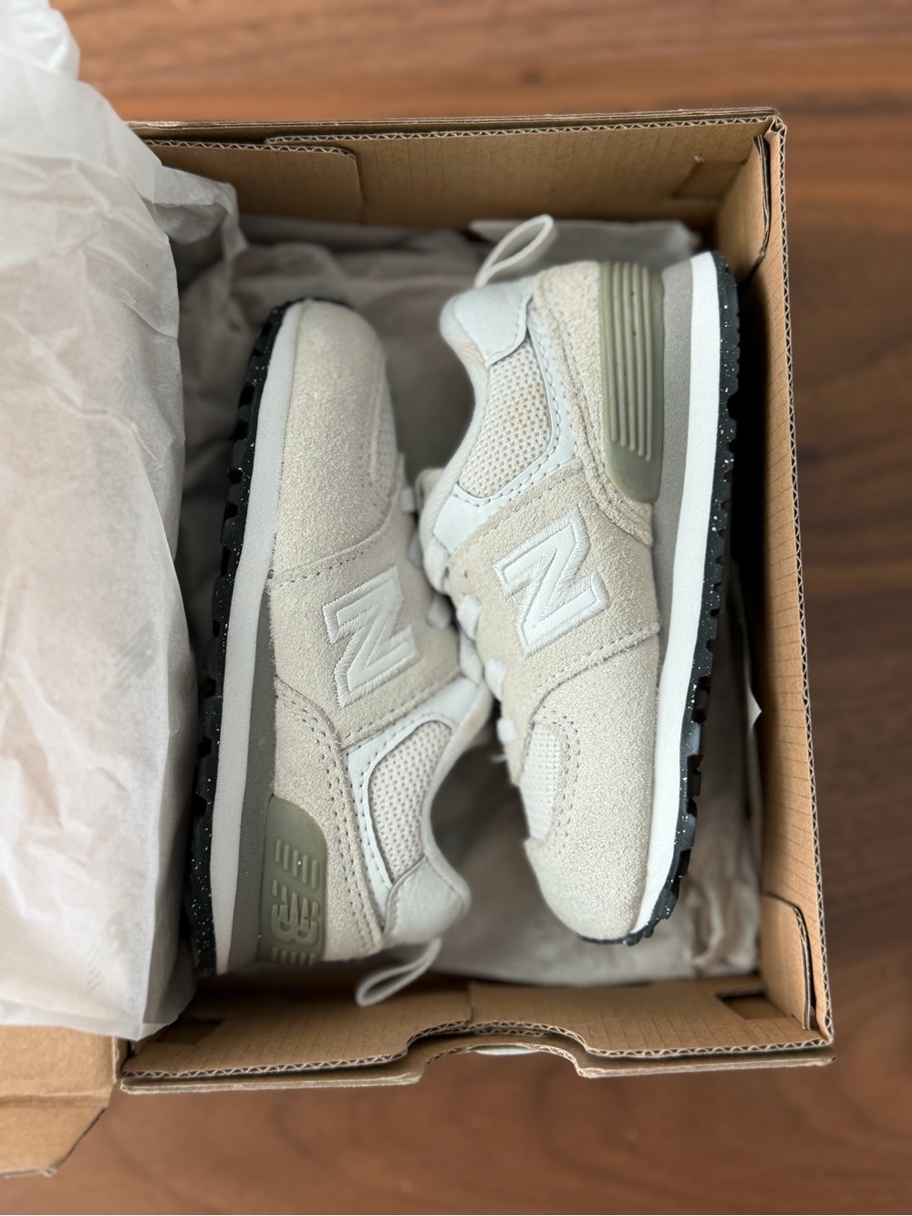New Balance toddler 574 bungee shoes